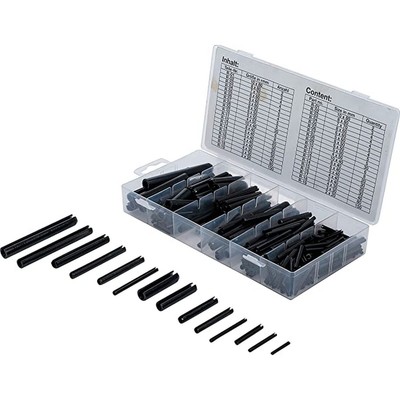 SET MIT 450 ELASTISCHEN STIFTEN METRISCH GENANNT MECHANINDUS SORTIERT