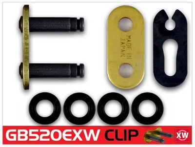 RK Chain GB520EXW-CL GB520EXW Clip Link - Gold