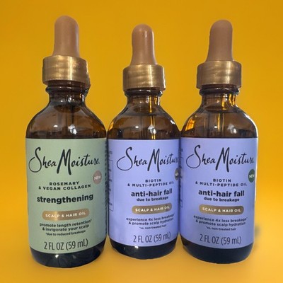 Shea moisture Scalp And Hair Oil New 3 Bottles