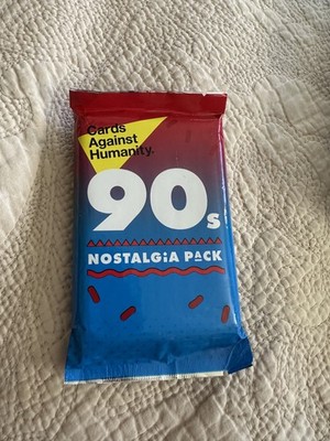 Cards Against Humanity 90's Nostalgia Pack Expansion, New & Sealed