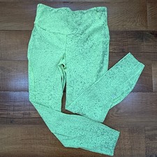 Lululemon Base Pace High Rise Tight 25 Pistachio Green Embossed LW5EP9S Womens 8