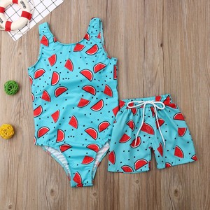 mother and son swimwear