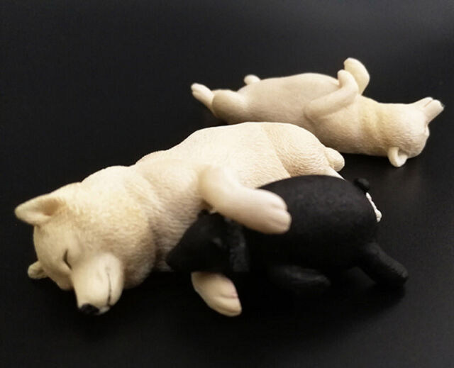 Moka 1/6th Lazy Sleeping Shiba Inu Cute Resin Painted GK Animal Model New Stock Moka 1/6th Lazy Sleeping Shiba Inu Cute Resin Painted GK Animal Model New Stock