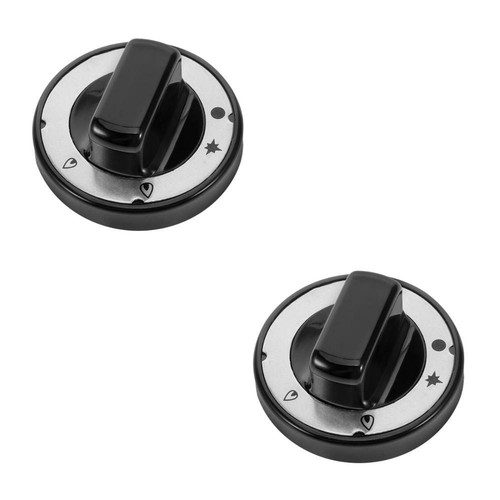 2 PCS Oven Control Knob Cooker Knobs Gas High Temperature Resistant