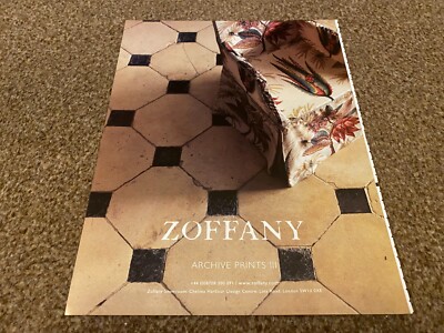 INT9 WERBUNG 11X9 ZOFFANY ACTIVE PRINTS III