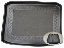 Kofferraumwanne + Klett-Organizer für Peugeot 307 Vor-Facelift Schrägheck Hat35D