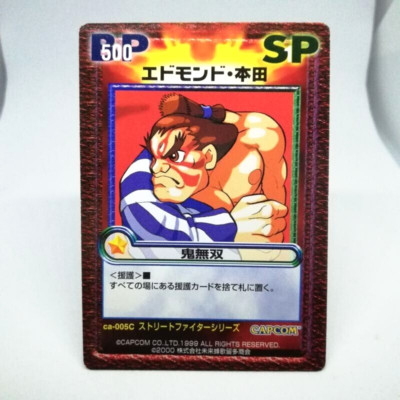 ca-005C Edmond Honda Street Fighter Series VERSUS TCG CAPCOM VS SNK Arcade JAPAN