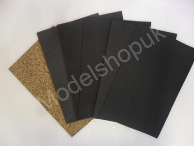 Neu Neopren Moosgummi PE Schaum Nitril gebunden Kork Blatt DICHTUNG Kit Material