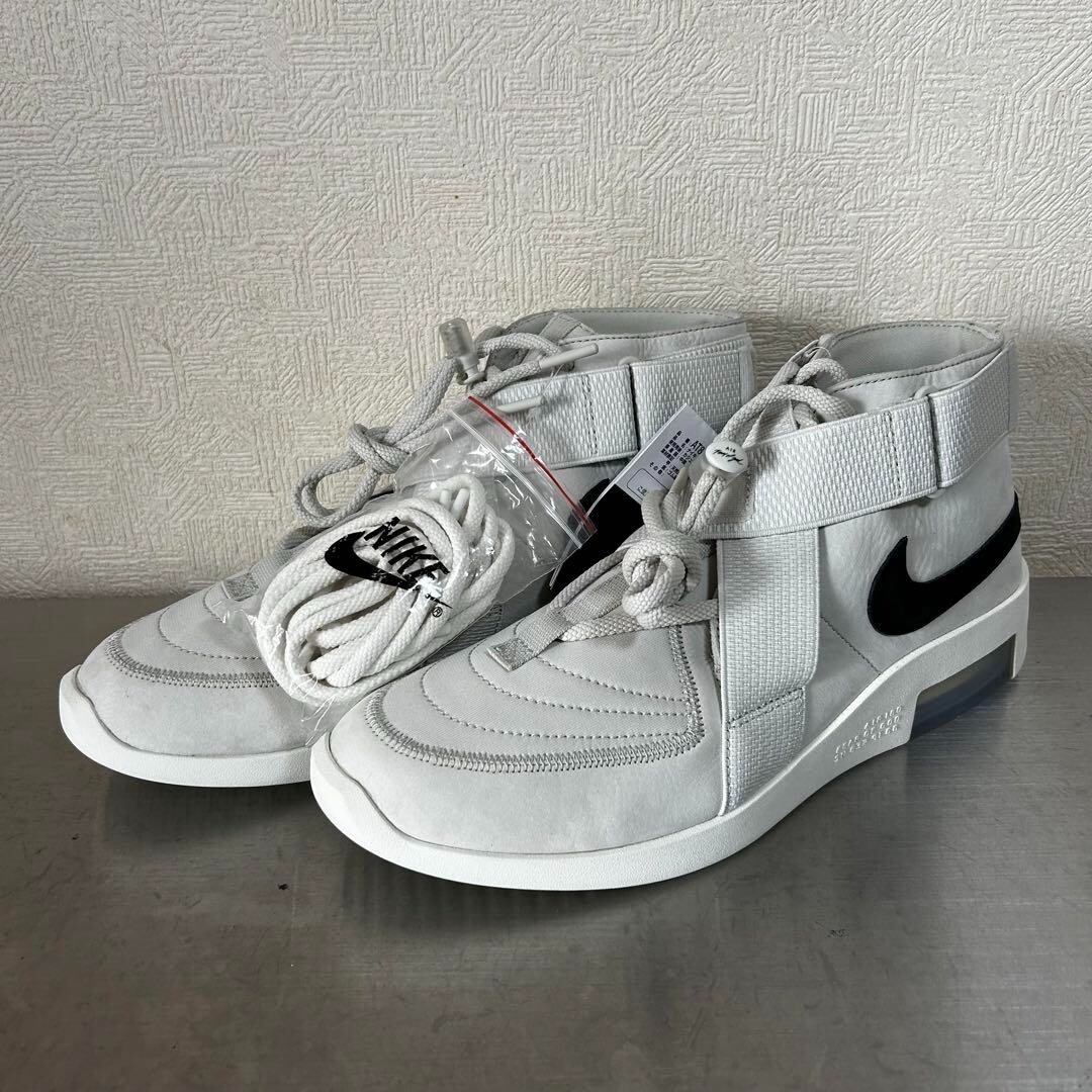 Nike Fear Of God Air Raid Light Bone Sneakers Shoes White Men's