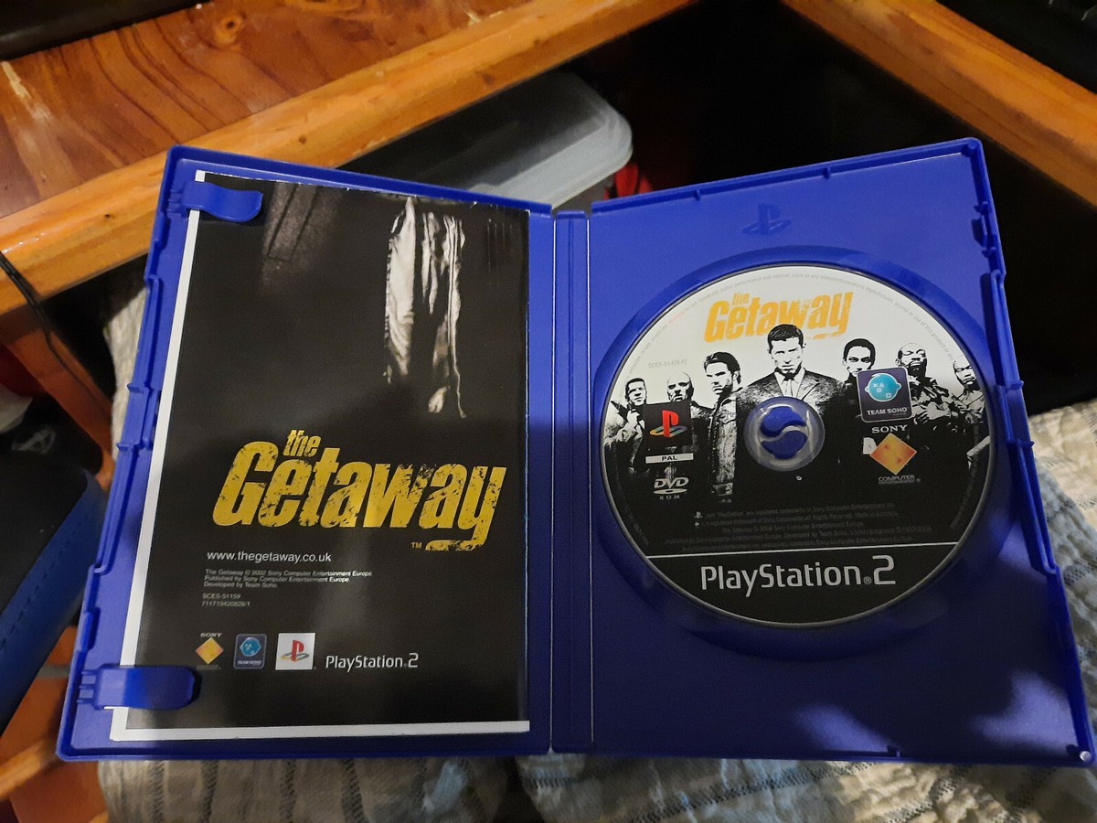 Jeu PS2 The Getaway - Version PAL Française - Bon état Avec Boîtier Et Notice