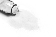 Decorative Colored Sand-Fine Grain, White  Vase Filler, 1 Bag