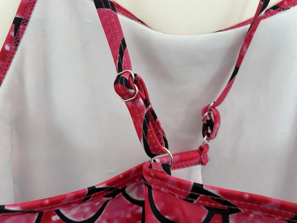 Honisen Niños Niñas Colorido Sirena Escalas Ajustable 1 Pieza Traje de Baño Multi 4XL Foto 4 de 4