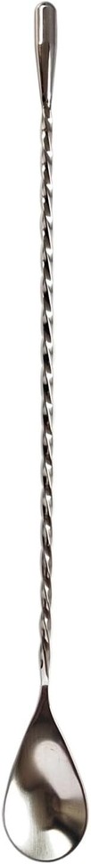 12-Inch Stainless Steel Cocktail Spoon - 2 Piece Bar Stirrer - View #6