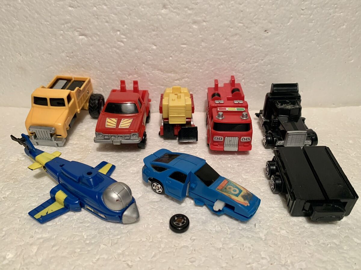 Zybots: vintage broken/ junk lot of figures parts KO Remco Zybots: vintage broken/ junk lot of figures parts KO Remco