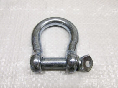 SECUREFIX DIRECT Galvanised Bow Shackle with Screw Pin 5MM - 25MM (Commercial Chain Connector)