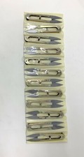 12 PCS NEW METAL SEWING THREAD NIPPERS TRIMMING SCISSORS SNIPPERS CLIPPERS TC50