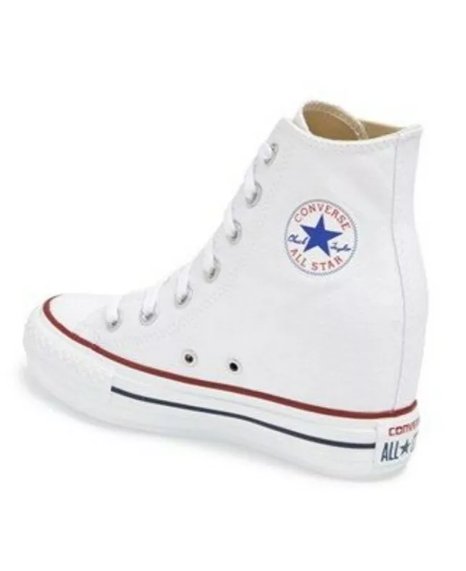 Converse Chuck Taylor All Star Hi Top Platinum Plus Hidden Wedge