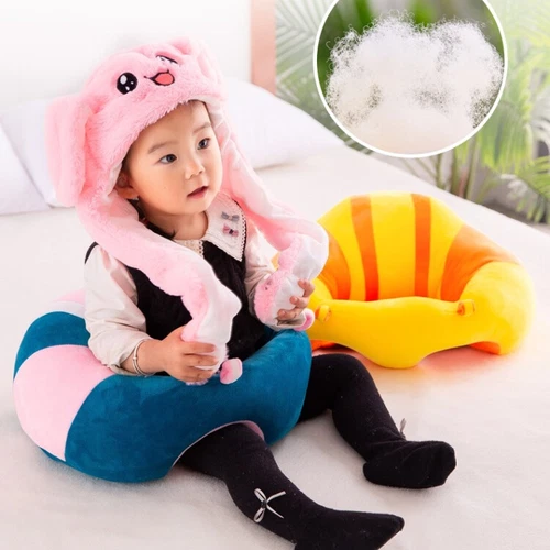 Sillón infantil peluche asiento de bebé silla suave cojín sofá juguete saco de asiento - Imagen 11 de 24