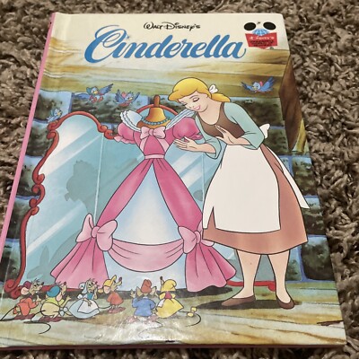 Walt Disneys Cinderella Book wonderful World Of Reading 1995 