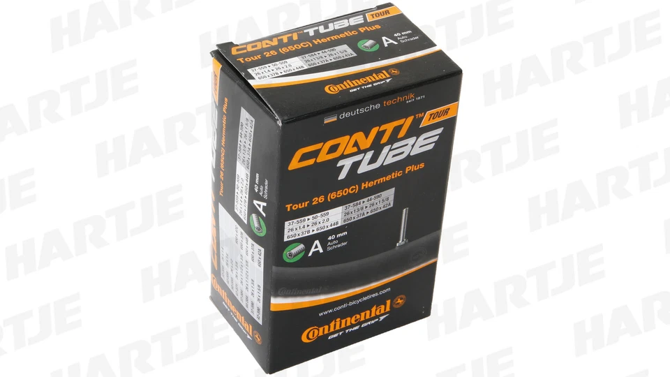0.353.626/5 Conti Tuyau Tour 26 " Hermétique Plus Valve Schrader 40 MM Renforcé - Photo 1/1