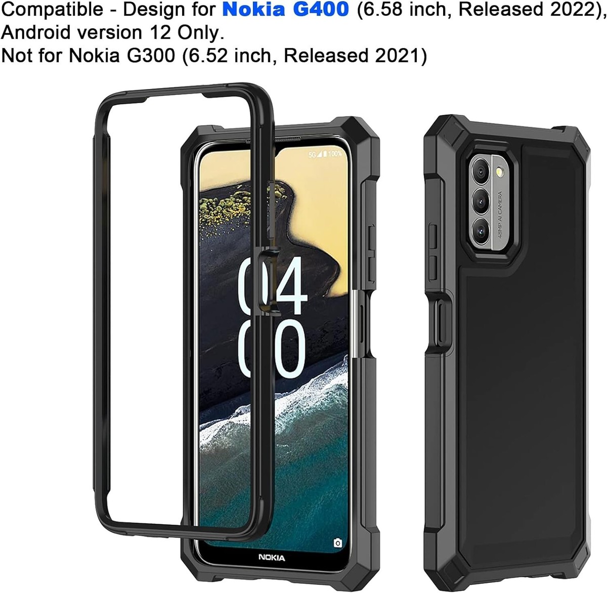 Custodia TPU Trasparente Antiurto + Protezione Schermo Per Nokia - Foto 11