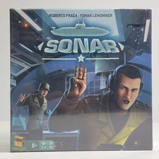 New/Sealed SONAR Submarine Combat Game Versus or Team Mode by Matagot 2017