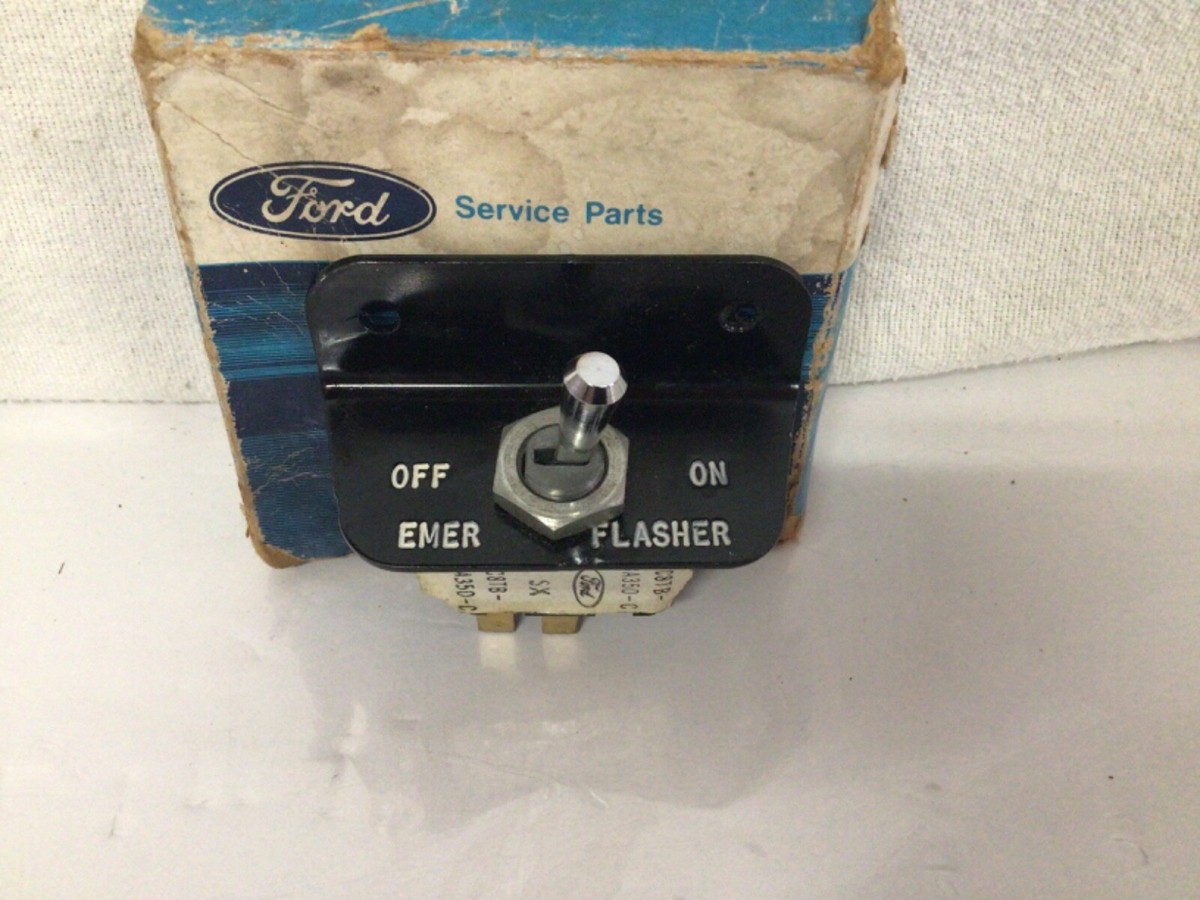 NOS!! 1968-69 Ford Truck Emergency Flasher Switch # C8TB