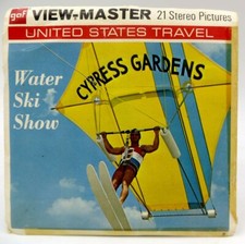 View-Master A967, Cypress Gardens, Water Ski Show, Version B, 3 Reel Set
