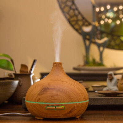 500ml Aroma Diffuser Diffusoren ätherische Öle Aromatherapie 7 Farben Wechsel