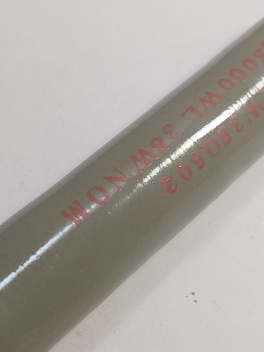 Ward Leonard Vetrious Resistenza di Potenza WW 5K Ohm 38 Watt Hollow Core RW35G502 Nuovo - Foto 5 di 6