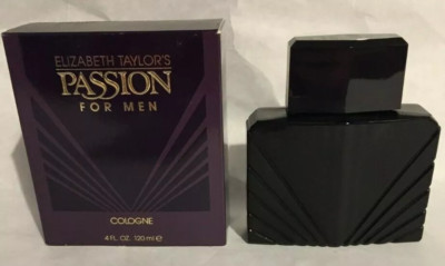 Passion Cologne Perfume By Elizabeth Taylor SPLASH Men 4 fl oz 118 ml RARE NIB