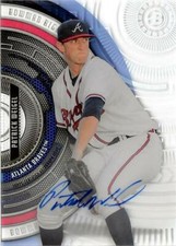 Patrick Weigel signed Baseball Card (Atlanta Braves) 2017 Topps High Tek #BHTPW