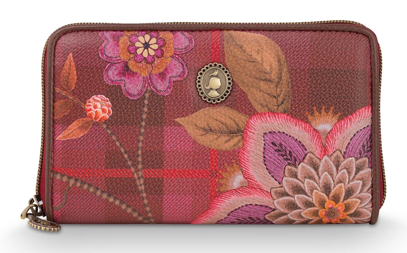 Pip Studio purse Willow Wallet Flores Felices Red