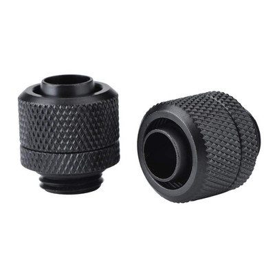 Wasserkühlung Pc, Water Cooling Fitting, 2 Stück 2'' G1/4 Gewinde Flexibler Rohr