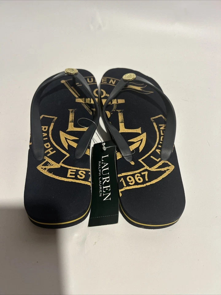 Sandalias Ralph Lauren 1967 Ralph Lauren Chanclas Talla 8B Nuevas con Etiquetas Foto 3 de 3