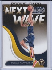 MICHAEL PORTER JR. ROOKIE CARD 2018 Panini Threads NEXT WAVE BASKETBALL RC MPJ!