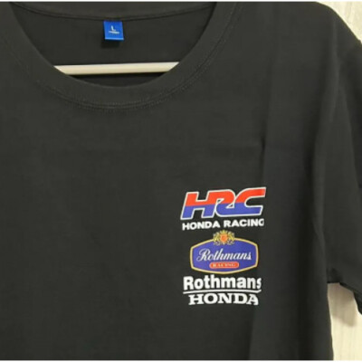 Rothmans x honda HRC MotoGP T-shirt NSR250R Racing L Unused