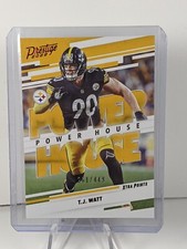 2022 Prestige Football TJ Watt Power House Xtra Points Red Parallel 261/499