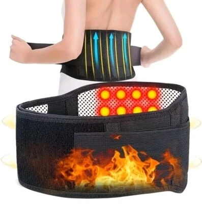 MARKENLOS Rücken Therapie Magnetisch Selbstheizung Rückenbandage Gürtel Schmerzlinderung
