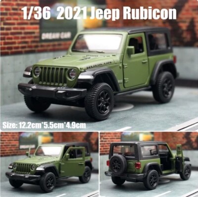 2018 - 2024 JEEP WRANGLER RUBICON HARD TOP 4x4 OFF ROAD SUV NEW GREEN CAR MODEL