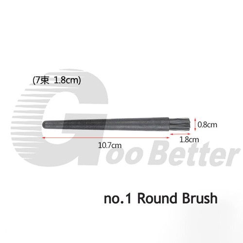 Black - Anti Static Cleaning Brush Electronics ESD Safe PCB Board Fans Repair - Afbeelding 3 van 11