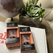 2 e.l.f Power Grip Primer + 4% Niacinamide Clear Makeup Base Travel 0.5 fl.oz N