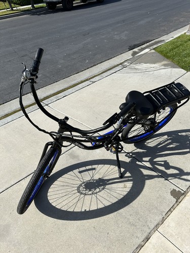 Pedego Electric Bikes, Beach Cruisers, Blue & Black, 26' Wheels - Picture 16 of 22