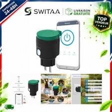 Prise connectée extérieure Wi-Fi NIVIAN IP44 Alexa Google