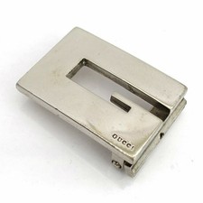 Gucci/Gucci Buckle Belt Silver G Logo Only Brand Used 0220525370