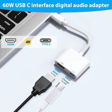 Apple Mfi Certified USB C to HDMI Adapter for Iphone 17 16 to TV, USB-C Dig...