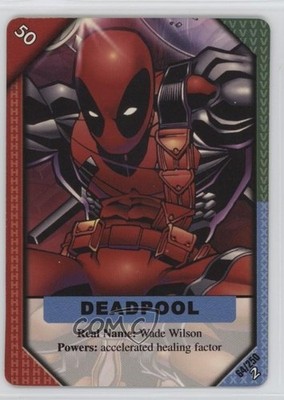 2002 Marvel ReCharge CCG Series 2 Deadpool #64 1dm7