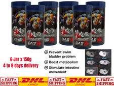  6 x 150g Sinking Food Gas Release Formula Problem of Balance in Goldfish Kenta