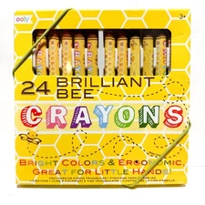 Sealed Ooly 24 Brilliant Bee Natural Crayons