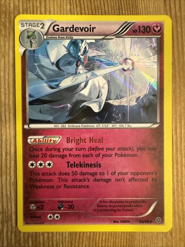 Gardevoir 54/98 Ancient Origins Holo Rare Pokemon Card 2015 NM
